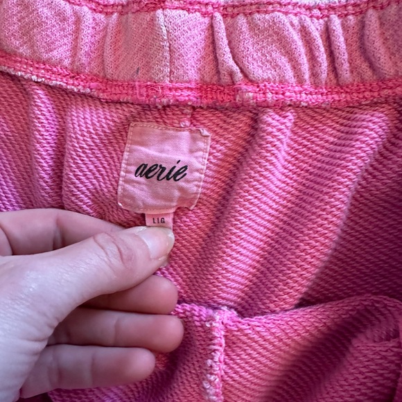 Aerie Women's Hot Pink Shorts - Picture 2 of 2